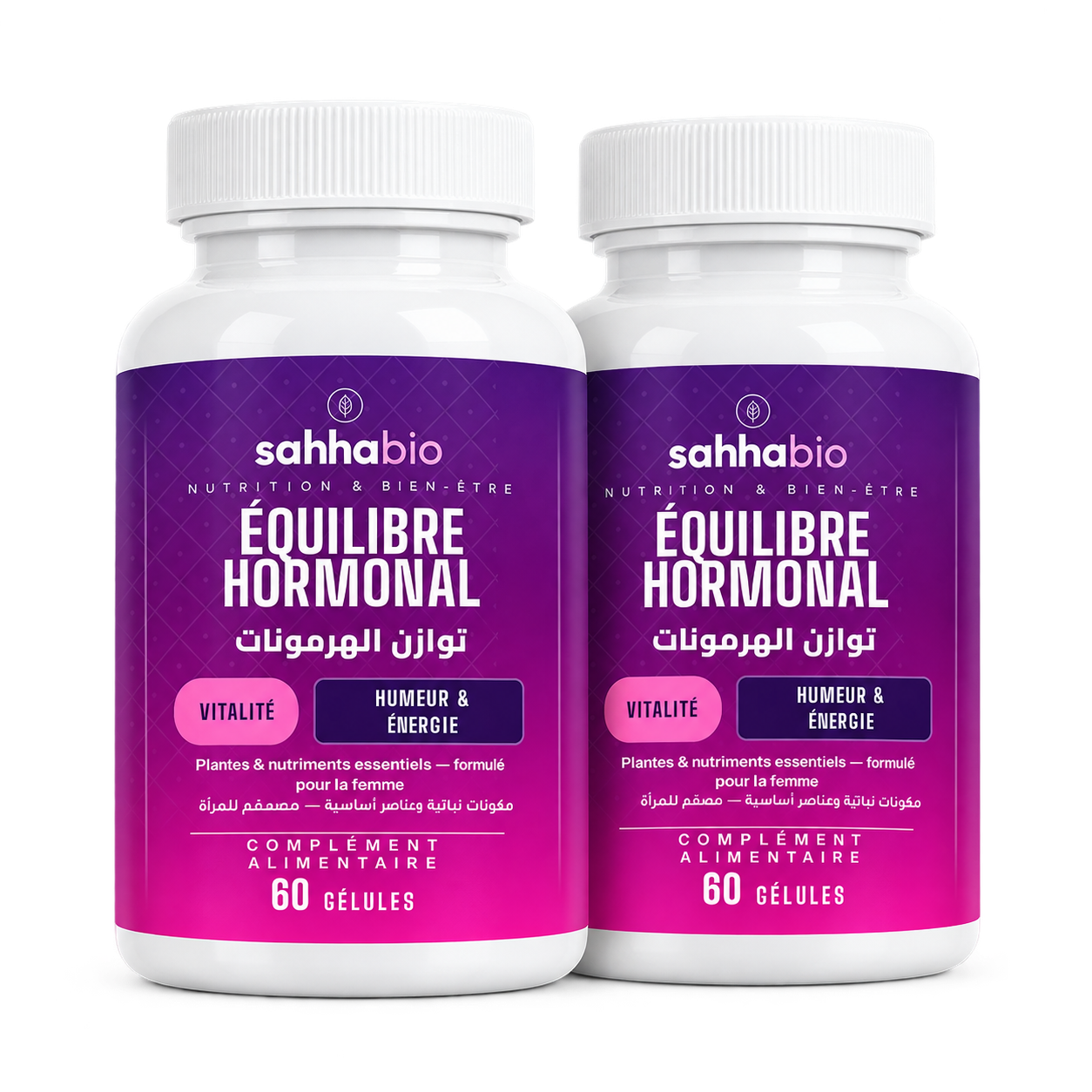 عبوة واحدة من SahhaBio Équilibre Hormonal